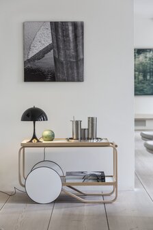 Louis Poulsen Panthella mini tafellamp, verlichting
