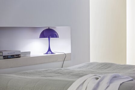 Louis Poulsen Panthella mini tafellamp, verlichting