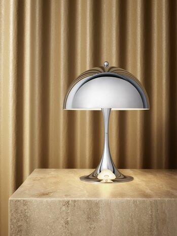 Louis Poulsen Panthella mini tafellamp, verlichting