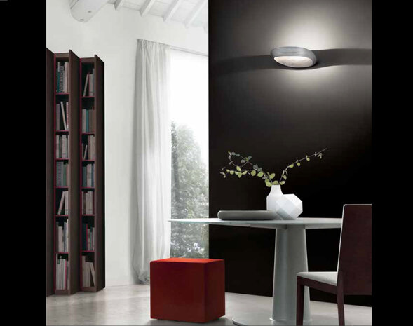 Cini & Nils wandlamp Sestessina klein, wit