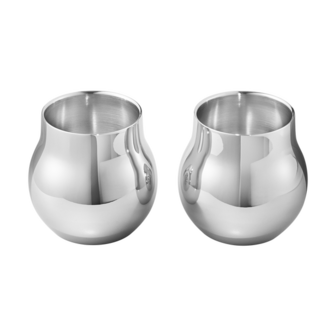 Georg Jensen Cafu waxinelichthouder set van 2