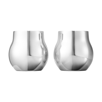 Georg Jensen Cafu waxinelichthouder set van 2