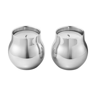 Georg Jensen Cafu waxinelichthouder set van 2