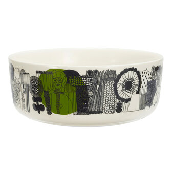 Marimekko servies Oiva schaal wit/zwart/groen 1,5 l 063302-196