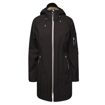Ilse Jacobsen Rain Coat 37B 001151 Black/Sand