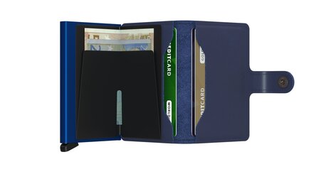 Secrid Miniwallet M Original Navy Blue portemonnee