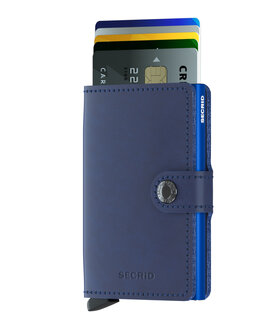 Secrid Miniwallet M Original Navy Blue portemonnee