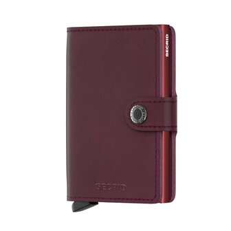 Secrid Miniwallet M Original Bordeaux portemonnee