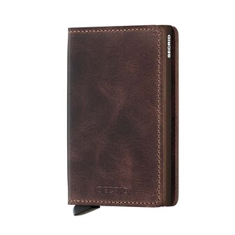 Secrid Slimwallet S Vintage Chocolate portemonnee