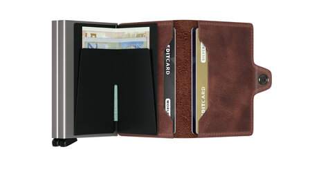 Secrid Twinwallet T Vintage Brown portemonnee