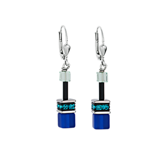 Coeur de Lion Oorbellen 2838/ /0705 Blue-Green