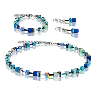 Coeur de Lion Oorbellen 2838/ /0705 Blue-Green