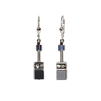 Coeur de Lion Oorbellen 4014/ /1412 White-Grey