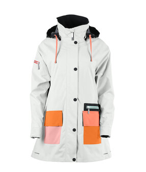 Blaest regenjas model Copenhagen wit