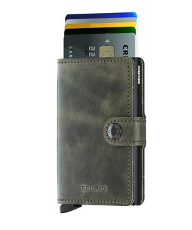 Secrid Miniwallet MV Vintage Olive Black portemonnee