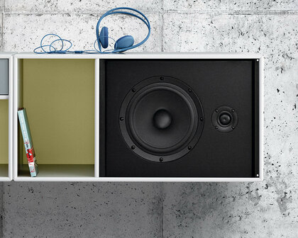 Montana meubel kasten systeem TV &amp; Sound luidspreker, speaker large set van 2