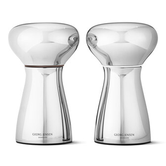 Georg Jensen Alfredo peper- en zoutmolen laag