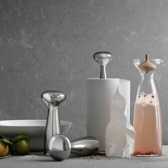 Georg Jensen Alfredo peper- en zoutmolen laag