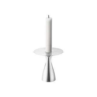 Georg Jensen Alfredo kandelaar klein RVS