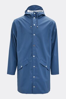 Rains Regenjas Long Jacket unisex faded blue 1202-42