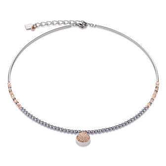 Coeur de Lion Ketting 4859/ /0225 Peach 