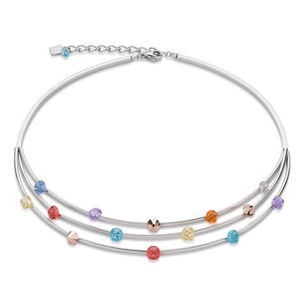 Coeur de Lion Ketting 4917/ /1522 Multicolor Pastel