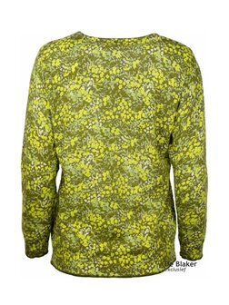 Mansted kleding Flo vest geel/groen