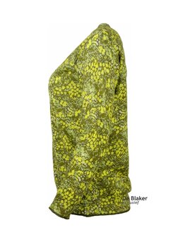 Mansted kleding Flo vest geel/groen