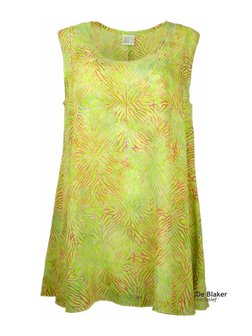 Unikat Artwear kleding top 202 lime