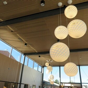 Louis Poulsen Patera &Oslash; 450 hanglamp, verlichting