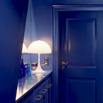 Louis Poulsen Panthella tafellamp acryl, verlichting