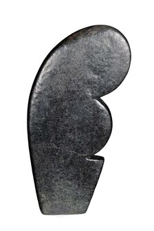 Speksteen beeld verliefd koppel en mensen. Stenen beeld koppel 2 personen