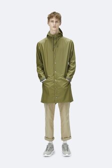 Rains Regenjas Long Jacket unisex sage 1202-78