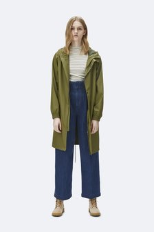 Rains Regenjas Fishtail Parka unisex sage 1257-78