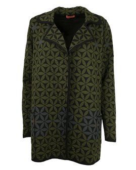 Oleana Cardigan 345 P Olive