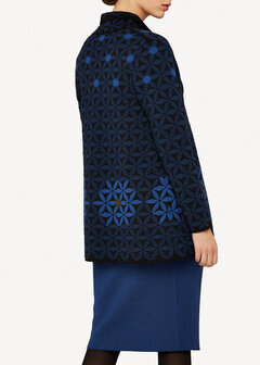 Oleana Cardigan 345 W Dark Blue