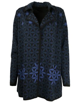 Oleana Cardigan 345 W Dark Blue