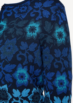 Oleana Cardigan 343 W dark blue