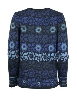 Oleana Cardigan 343 W dark blue