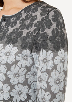 Oleana Cardigan 350 D2 grey grey