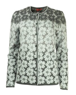 Oleana Cardigan 350 D2 grey grey