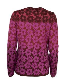 Oleana Cardigan 350 K cerise burgundy