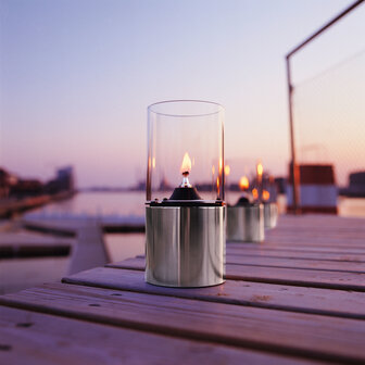 Stelton Olie lamp helder glas, model 1005