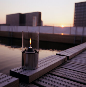Stelton Olie lamp helder glas, model 1005