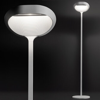 Cini &amp; Nils vloerlamp Sestessa terra LED, wit