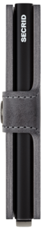 Secrid Miniwallet MV Vintage Grey-Black portemonnee