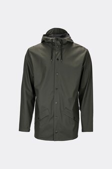 Rains Regenjas Jacket unisex green 1201-03