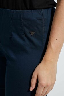 Laurie broek, model Betty Regular basis katoen donker blauw 28111-49200
