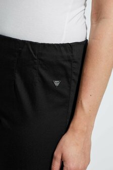 Laurie broek, model Betty Regular basis katoen zwart 28111-99100