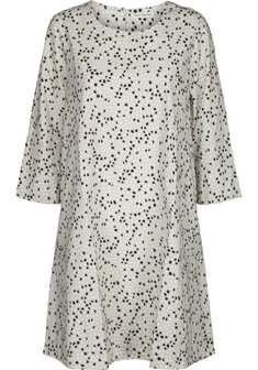 Two Danes jurk Thorid grijs/zand